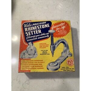 1954 Walco Precision Rhinestone Setter Walco Bead Co. Outfit No. 1260
